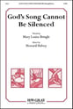 God's Song Cannot Be Silenced SATB choral sheet music cover